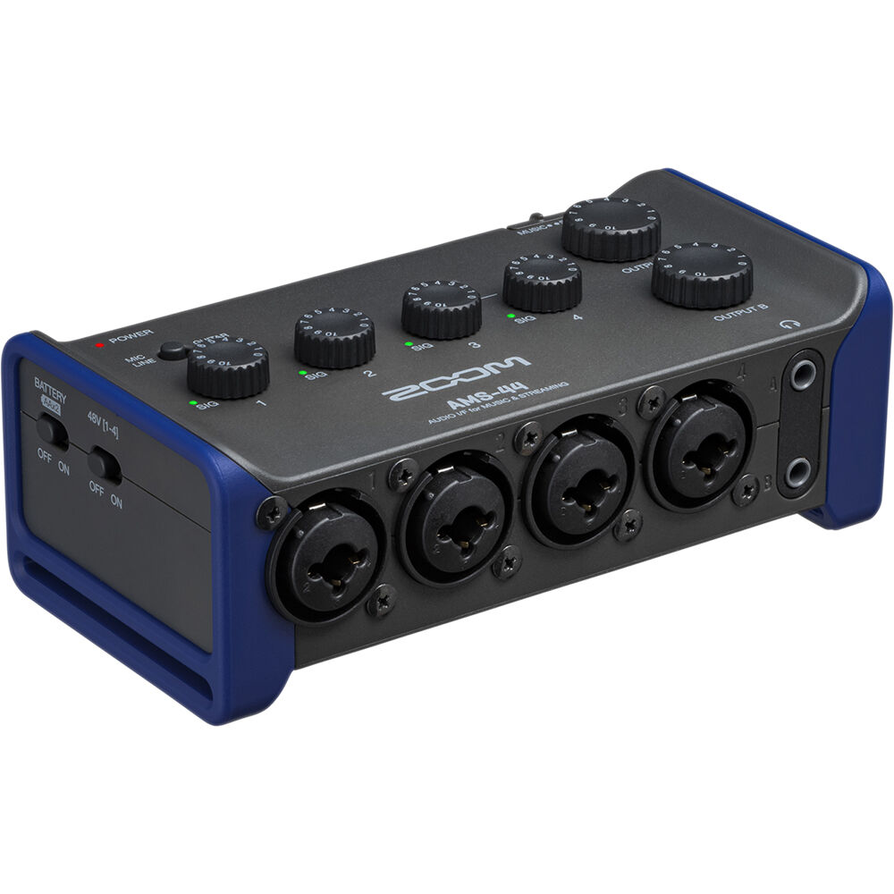 Zoom AMS-44 | 4-in/4-out Usb-c Audio Interface - 1